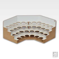 HobbyZone Farbhaltermodul - Ecke (Ø 36 mm) - OM06b