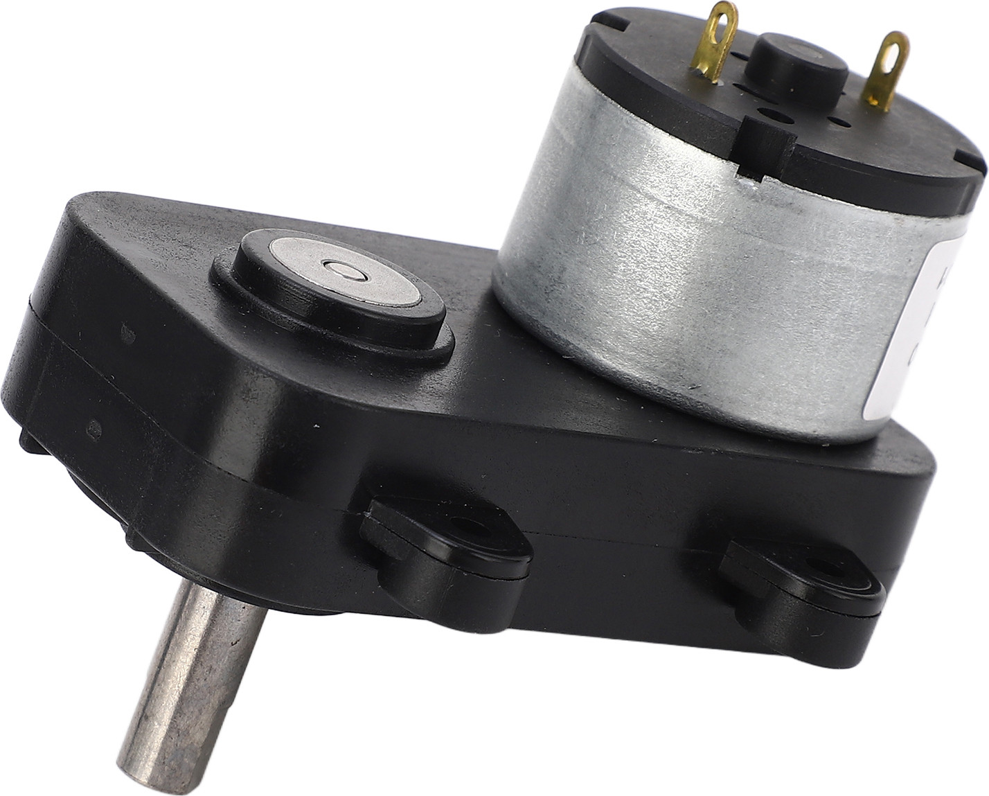 Cocosity 200 RPM DC-motor met reductiekast en wormwiel, laag geluidsniveau, zelfblokkerend, DC 5V