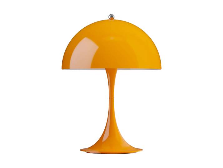 Louis Poulsen Panthella 250 portabel Tischleuchte V3 Opaque orange
