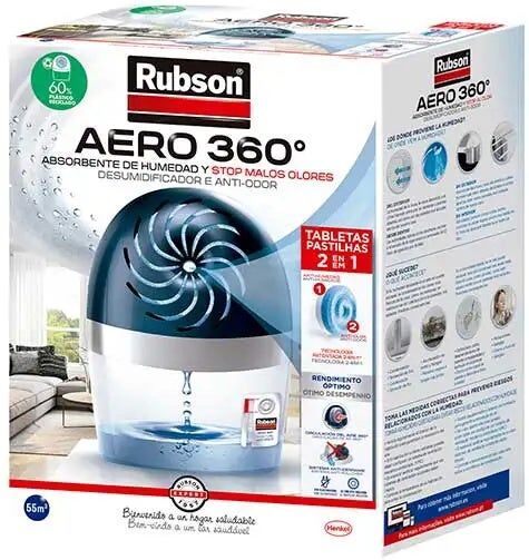 RUBSON Deshumidificador Aero 360º
