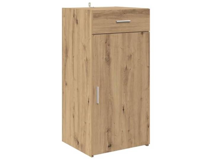 Sideboard Artisan-Eiche 45 x 42,5 x 93 cm Holzwerkstoff Holzwerkstoff,Schubladen,Fächer,Regale,flächenbündige Türen,Wohnzimmer,Büro,Konferenzraum,pflegeleicht