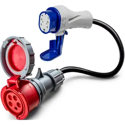 Voldt® 16A 5-polig auf Typ 3 Adapter |