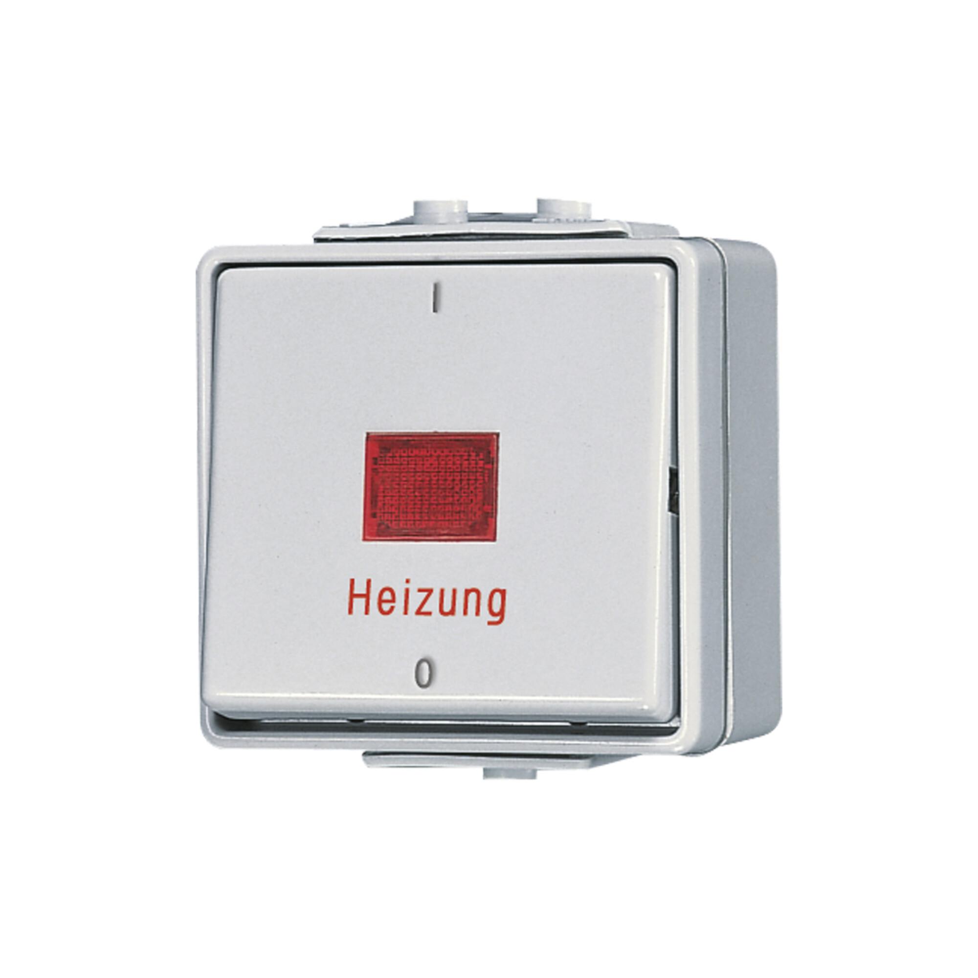 Jung Heizung Notschalter Aus 2-pol. 602 HW (602HW)