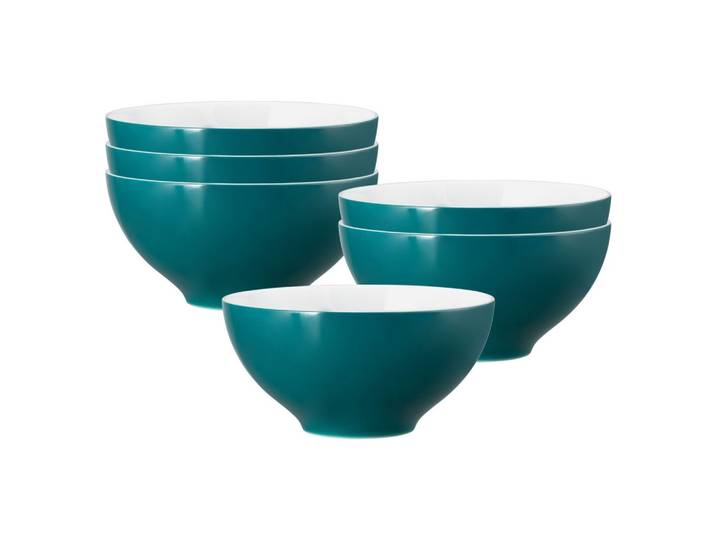 SCHÜSSELN Life Fashion Trendy Petrol ø 15,5 cm 6er Set