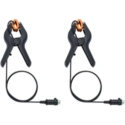 Testo Temperaturfühler Zangen Set, Messtechnik, Schwarz