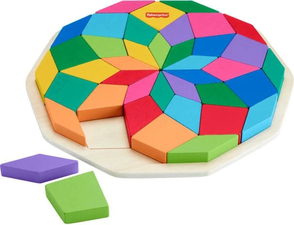 Mattel Mandalapuzzle aus Holz (40 Teile)