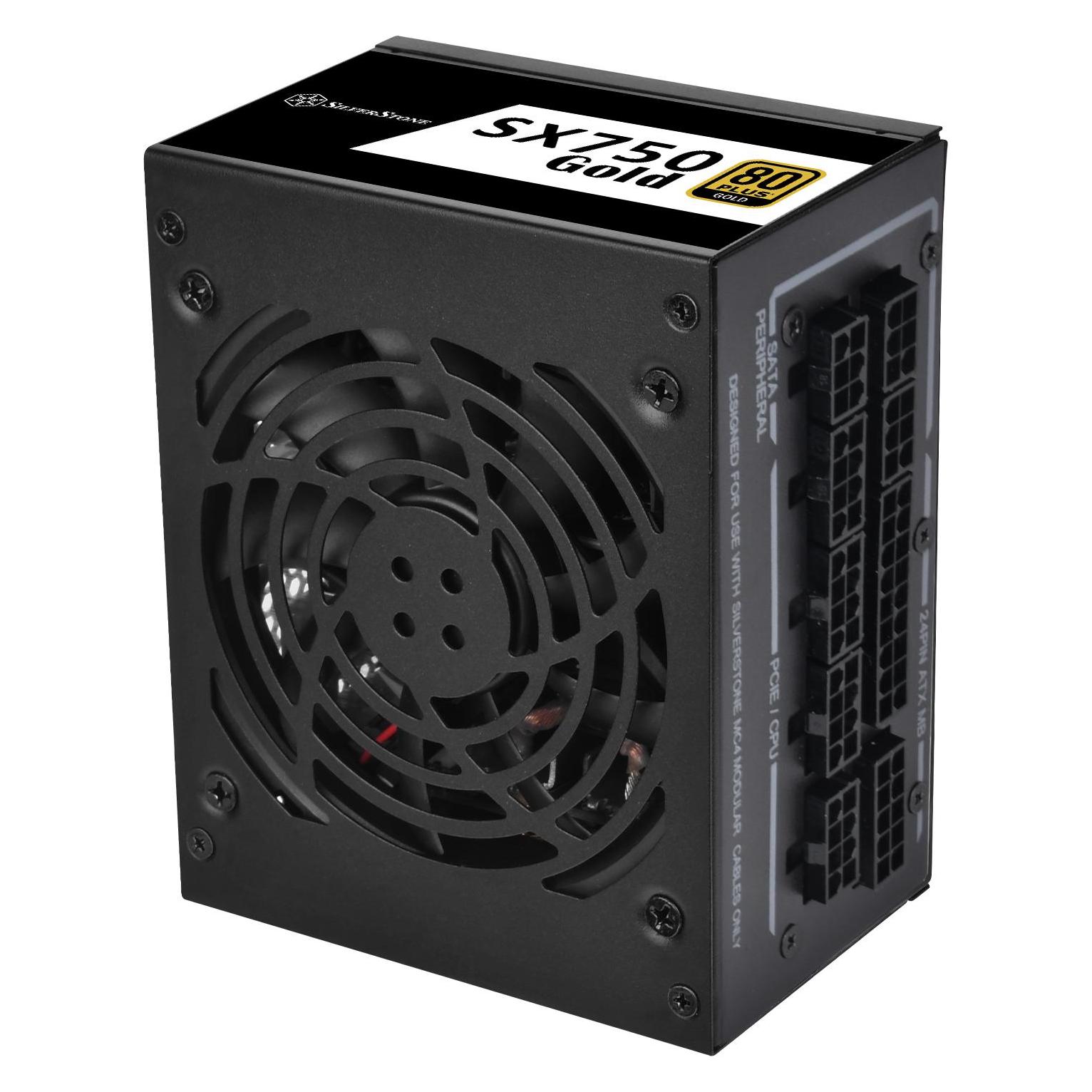 Silverstone SST-SX750-G 80 PLUS Gold, modular - 750 Watt (750 W) (SST-SX750-G)