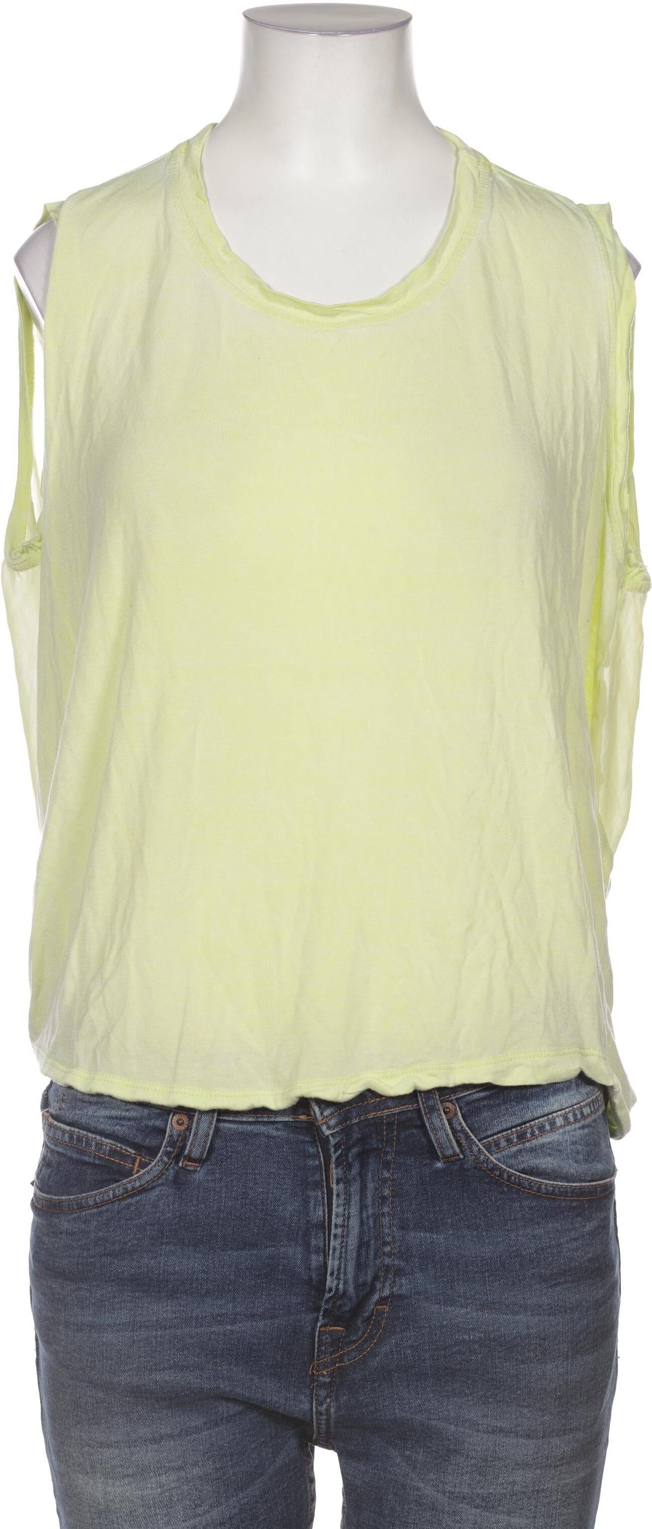 Religion Damen Bluse, Grün, Gr. XS, Viskose / Synthetik - Second Hand