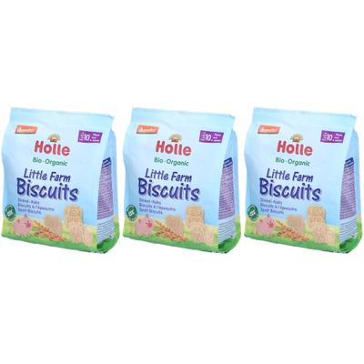 Holle Kleine Kekse vom Bio-Bauernhof x3 3x100 g Set