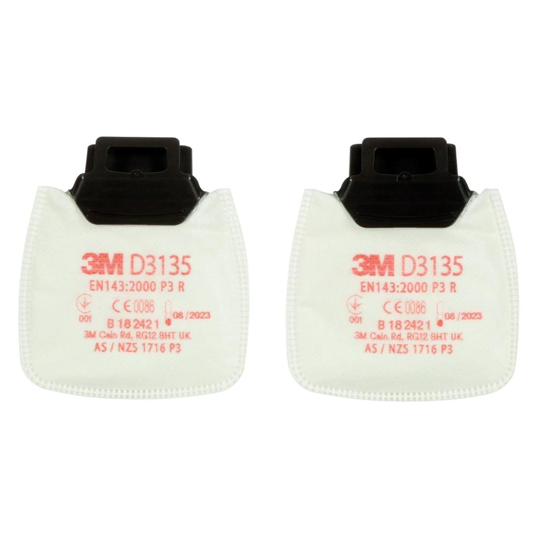 3M Secure Click Partikelfilter P3 R D3135 2 St. (Atemschutzmaske Ersatzfilter) (D3135)