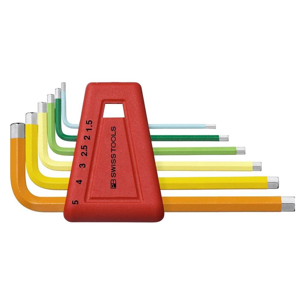 PB Swiss Tools Innensechskantschlüsselsatz PB210H-5 RB (PB 210.H-5 RB)