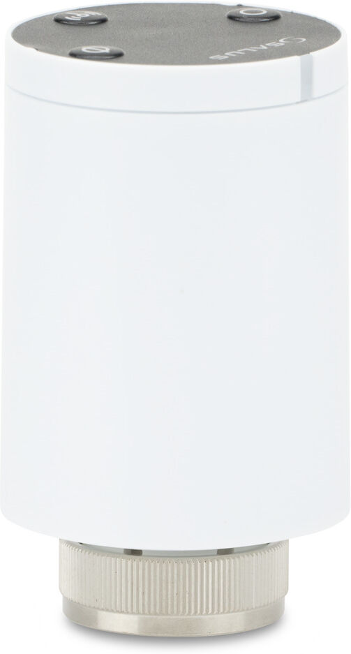 Tête de vanne thermostatique sans fil SALUS 111603, alimentée par batterie, Zigbee 2,4 GHz HA1.2