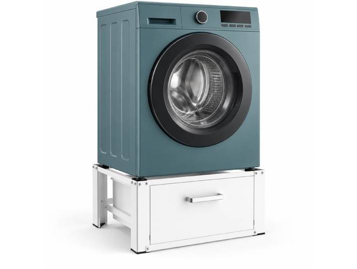 Relaxdays Socle lave-linge avec tiroir