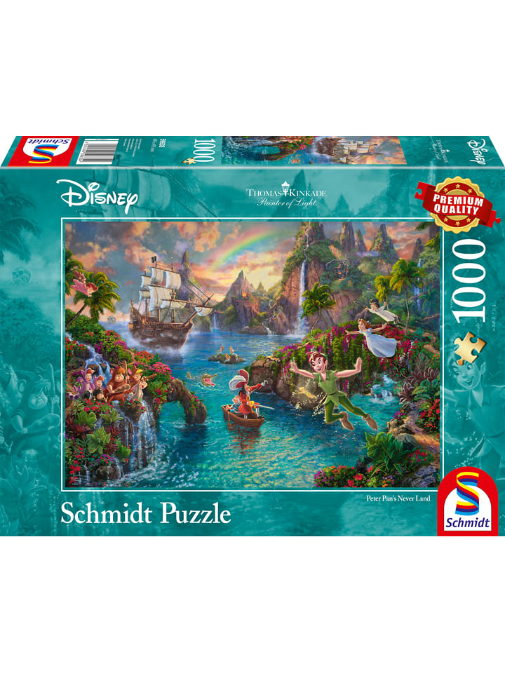 Schmidt Spiele 1.000tlg. Puzzle "Peter Pan" - ab 12 Jahren - onesize