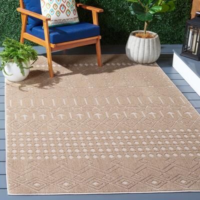 SAFAVIEH Global Majbritt Indoor/Outdoor Waterproof Rug