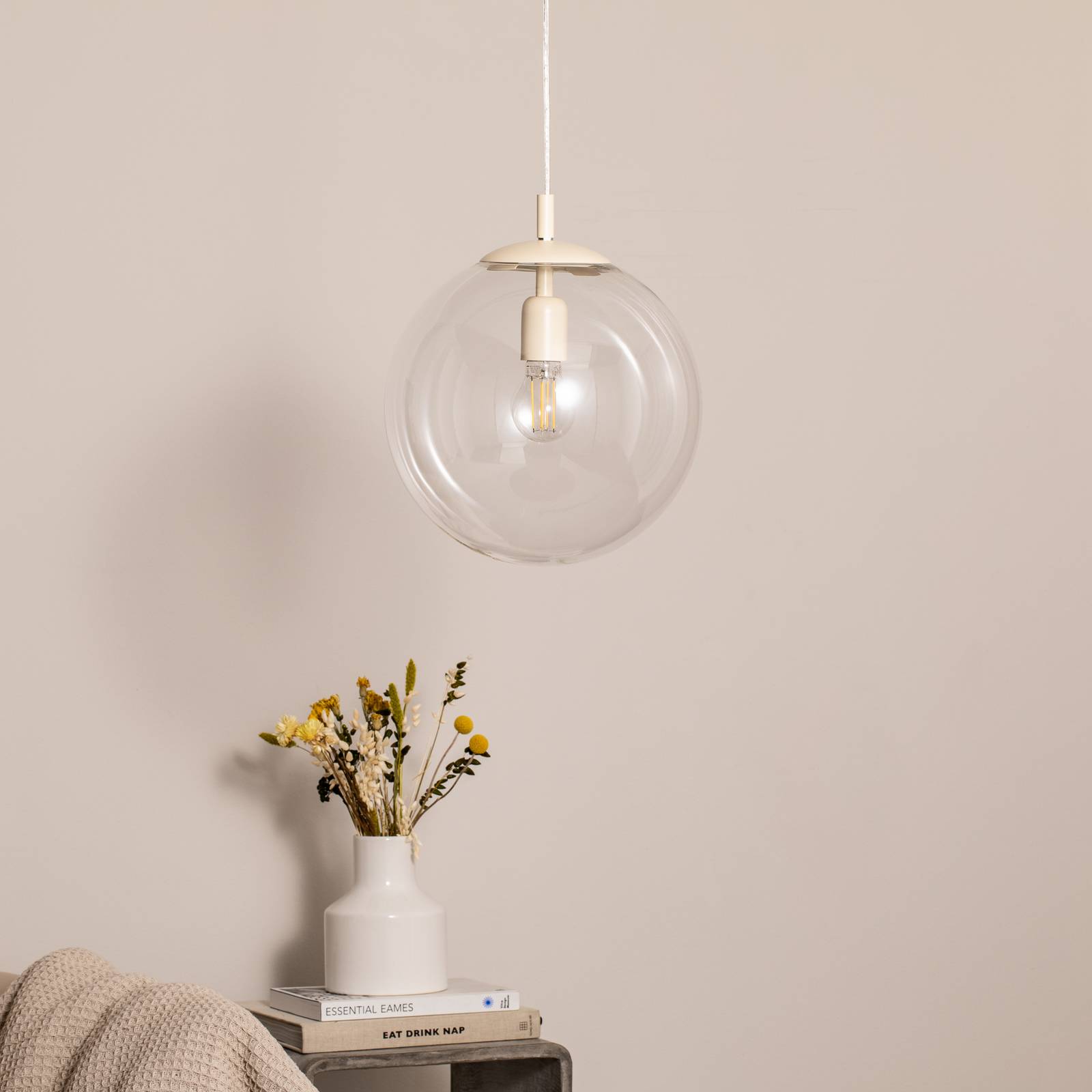 Hängelampe Dione ALDEX, dimmbar, klar / transparent, für Wohn- / Esszimmer, Glas, Modern, Pendelleuchte
