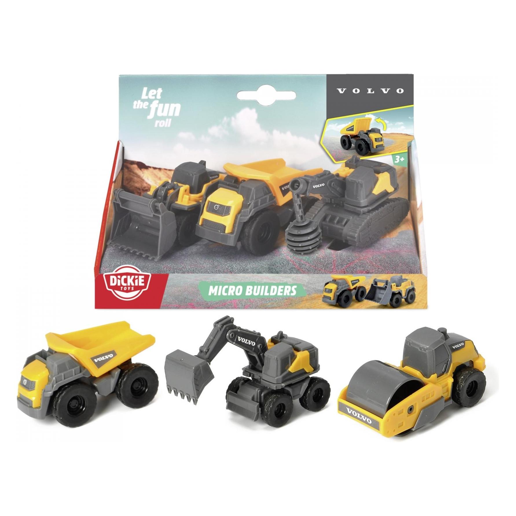 Dickie Volvo Micro Arbeitsfahrzeuge (203722009)