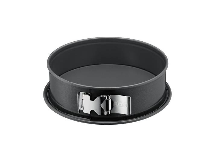 Springform KAISER La Forme Plus , schwarz, L:22cm Ø:26cm, Stahl, Küchenformen, Springform