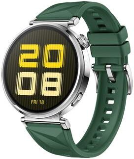 United Huawei Watch GT 5 Silicone Watch Band Soft Replacement Strap With Quick Release field Green