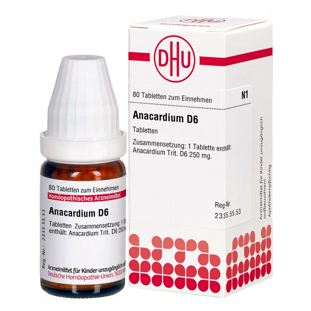 DHU-Arzneimittel GmbH & Co. KG Anacardium D6 Tabletten 01756786