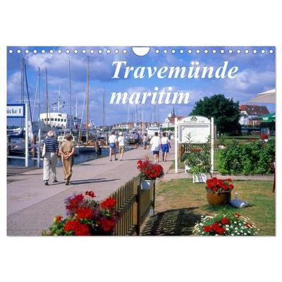 Travemünde maritim (Wandkalender 2027 DIN A4 quer), CALVENDO Monatskalender