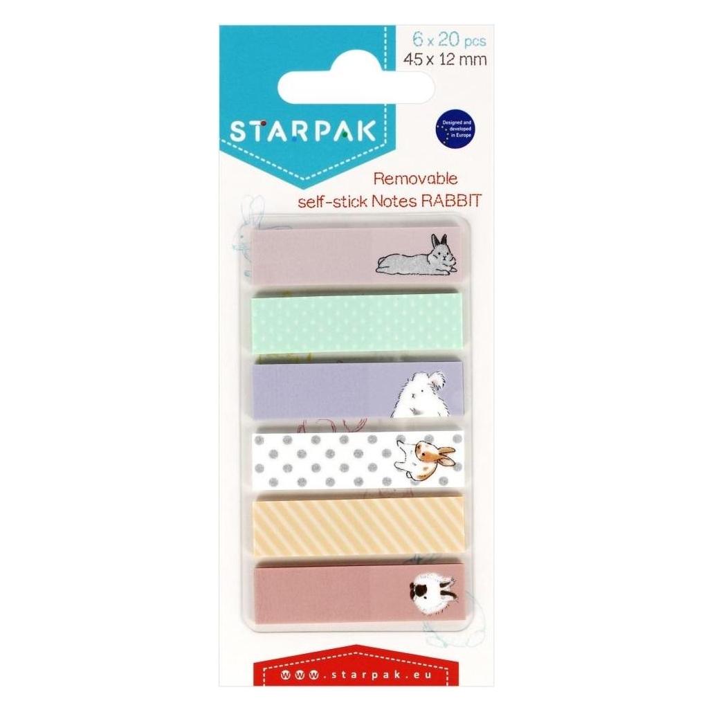 Starpak Indexierungslasche 45x12mm 6x20K Kaninchen (45 x 12 mm) (47729493)