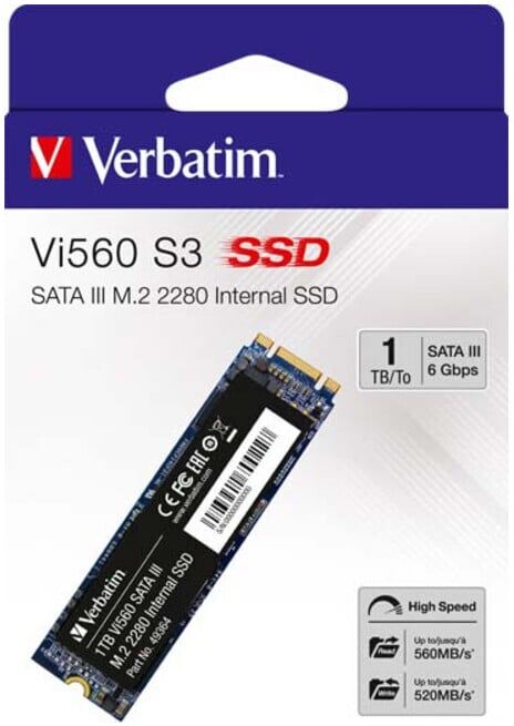 Verbatim SSD 1TB SATA-III M.2 2280 49364 (49364)