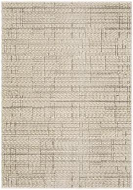 Style Haven Caiden Industrial Distressed Lines Beige/ Brown Area Rug