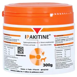 IPAKITINE Ergänzungsfutterm.Pulver f.Hunde/Katzen 300 g