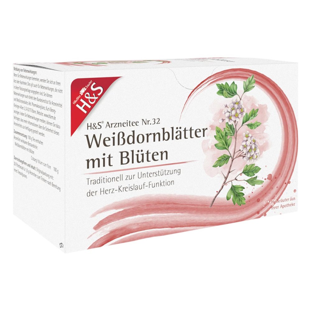 H&S Tee - Gesellschaft mbH & Co. H&S Weißdornblätter mit Blüten 03140196