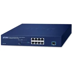 Planet MGS-910X (8 Ports), Netzwerk Switch, Blau