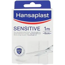 Hansaplast Verbände Med Sensitive Strip 1x6