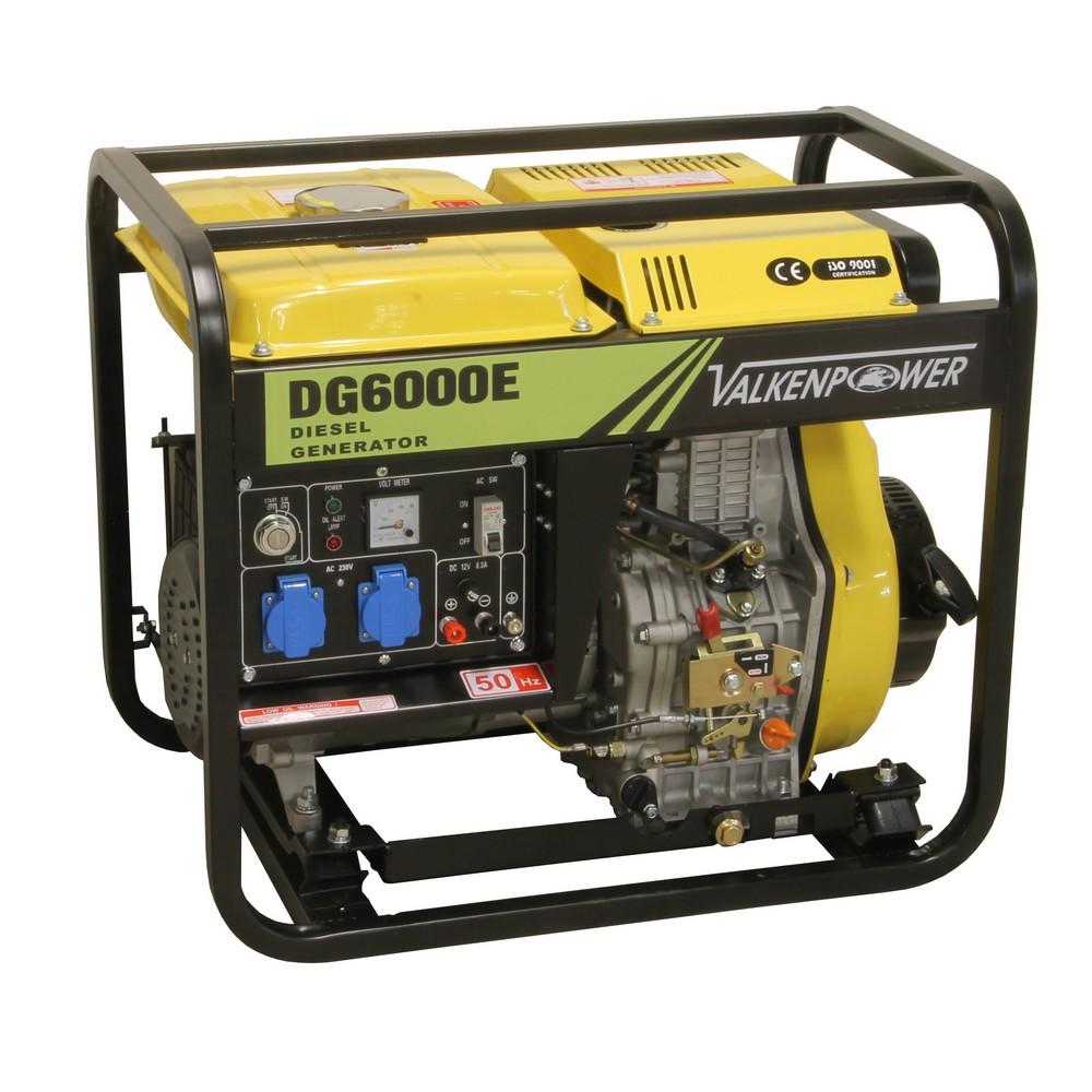 Generator offen 6kVA 230V 5kW Diesel ATS Stromgenerator Stromerzeugung Notstrom