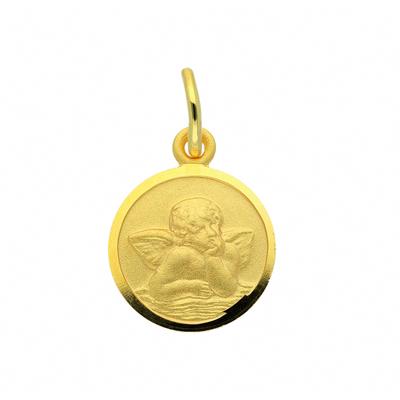 Kettenanhänger ADELIA´S "Medaille Amor 333 Gold ( 8K )", gold, Schmuckanhänger, Damen, Gold, Kettenanhänger, Goldanhänger Amor