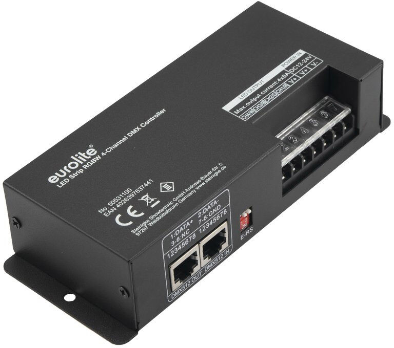 EuroLite Led Strip Rgbw 4-Kanal-Dmx-Controller