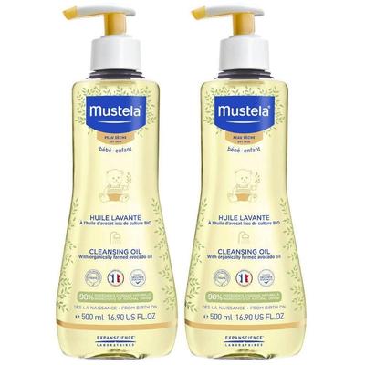 Mustela Reinigende Olie Droge Huid x2 2x500 ml Öl