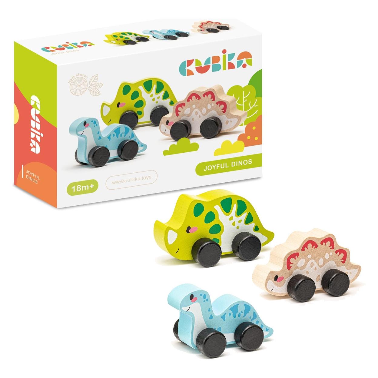 Cubika Medinis Rinkinys Drei glückliche Dinosaurier 15597 (LT15749)