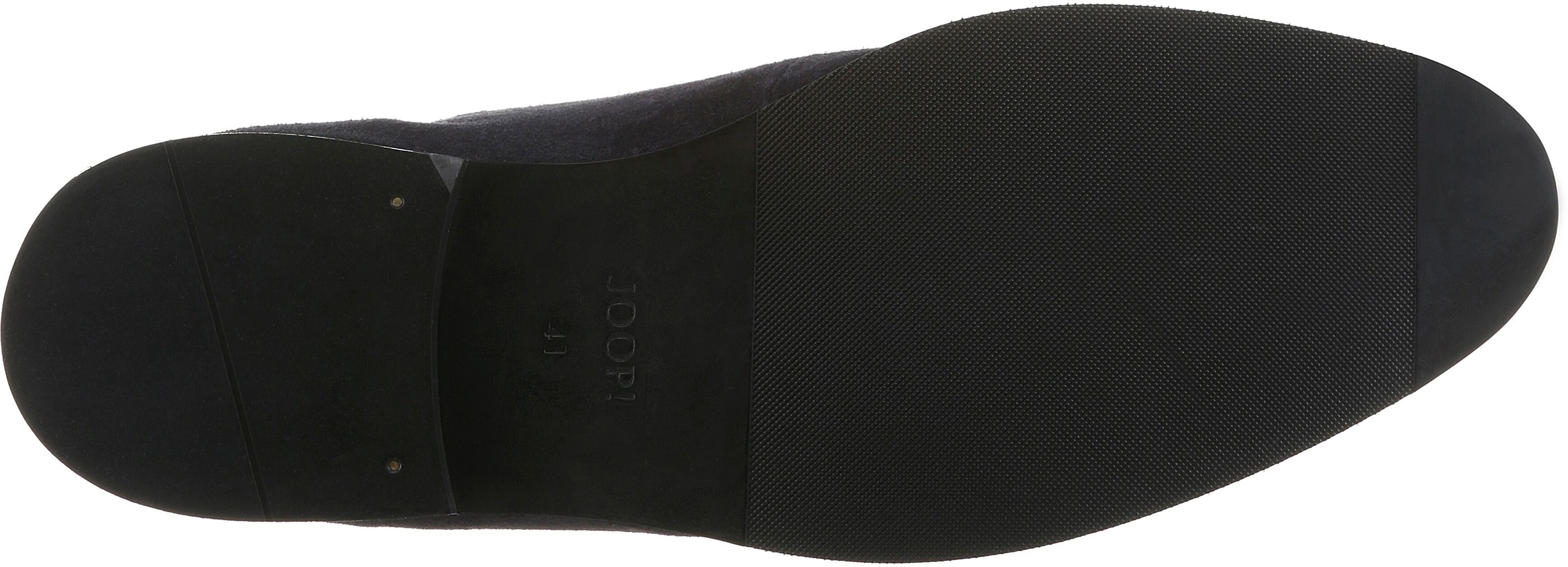 Joop! Schnürschuh JOOP "velluto misto kleitos lace up yd4", Herren, Gr. 42, Leder, blau (schwarz navy), Veloursleder, Schuhe Schnürschuh, Businessschuh, Abendschuh, Festtagsschuh mit Blockabsatz schwarz navy 42, Leder