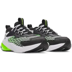 UNDER ARMOUR Scramjet 7 Laufschuhe Jungen 100 - white/hyper green/black 34