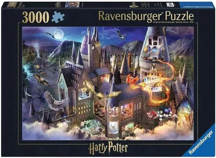 Ravensburger Puzzle 3000 pièces -Château Poudlard / Harry Potter
