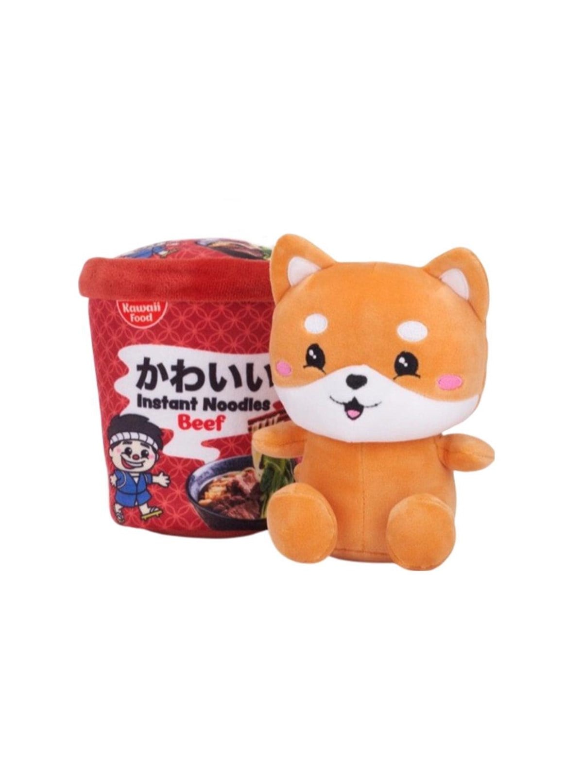 WHL Shiba Inu Hund im Nudelbecher mit Rindfleisch