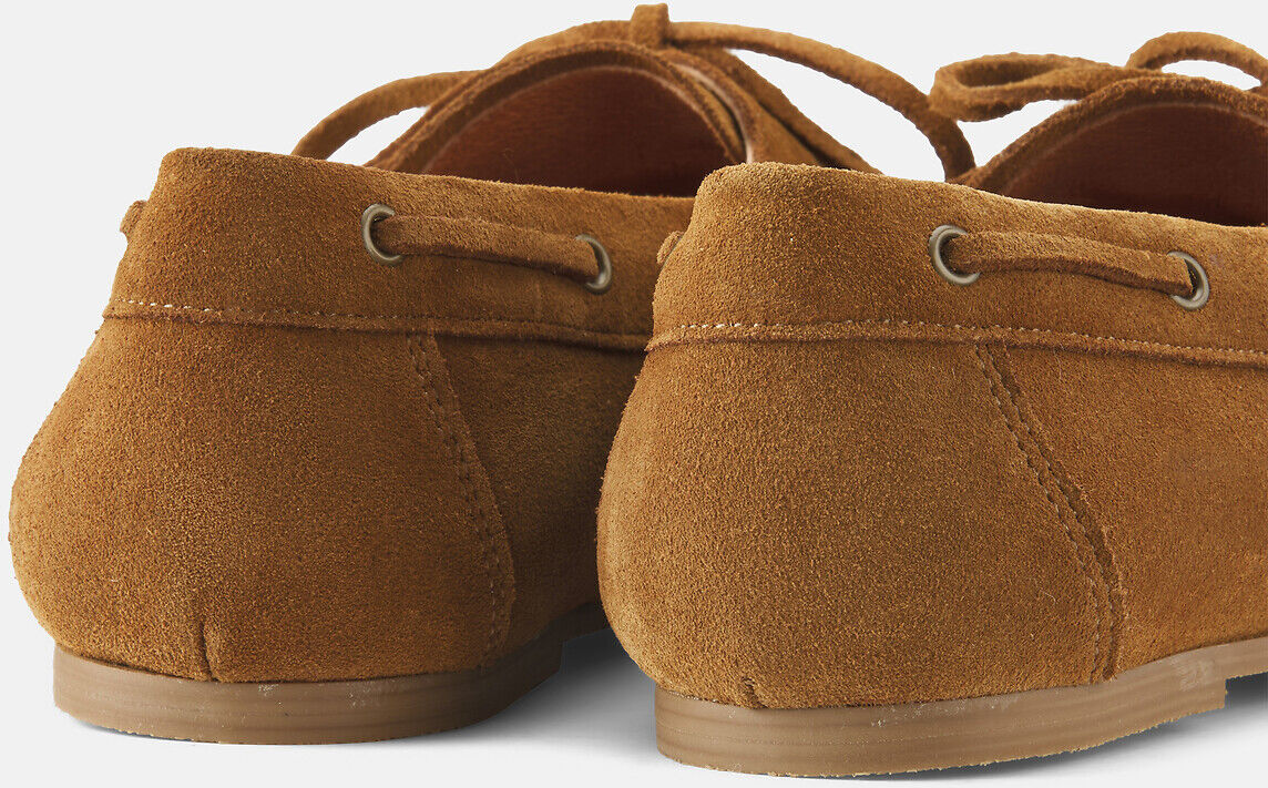 LA REDOUTE COLLECTIONS Mocassins bateau en cuir suédé