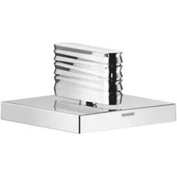 Dornbracht Cl.1 Seitenventil 20001706-00 linksschließend, warm, WAVES-Struktur, chrom