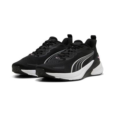 Fitnessschuh PUMA "ACTION PRO TR WNS", Damen, Gr. 39, schwarz (puma schwarz, puma weiß, mauve glow, puma silber), Textil, Schuhe Fitnessschuh, für Gym-Training und Classes