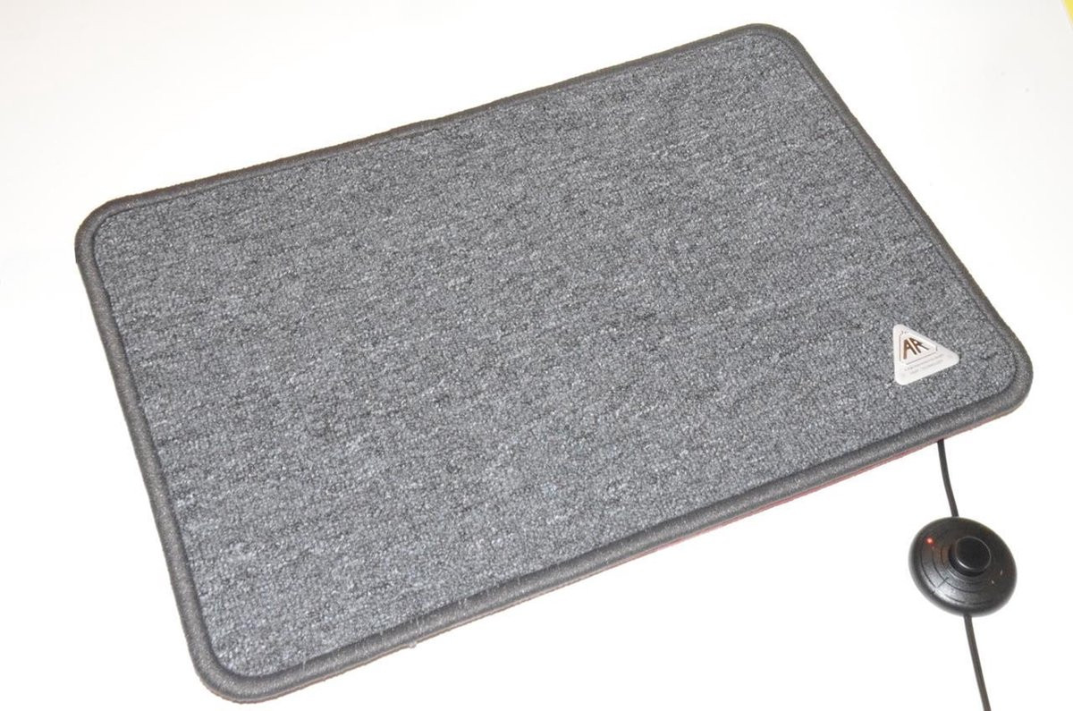 Arnold Rak Heat Master 611257-A Warmtemat Antraciet B: 60 cm, D: 40 cm, H: 1.5 cm