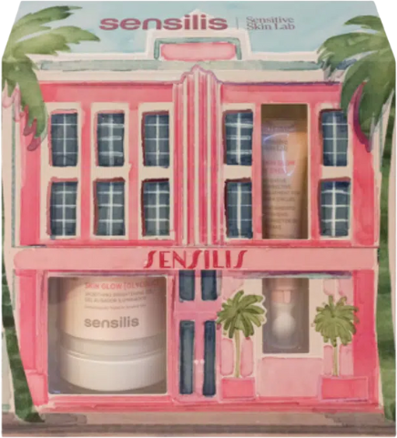 Sensilis Skin Glow Glycolic Gel + K Eyes Tratamento Coffret de Natal