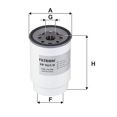 FILTRON Kraftstofffilter PP 967/9 für Volvo RENAULT TRUCKS