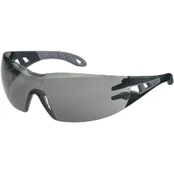 uvex Schutzbrille pheos 9192 schwarz, grau