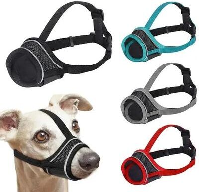 Uplifted Goods Help Keep Your Dog Safe And Comfortable During Walks Grooming And Vet Visits With This Breathable Adjustable Dog Muzzle black xs