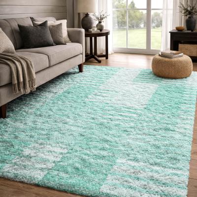 Addison Rugs Premium Washable Super Soft Geo Spencer Dream Shag Rug